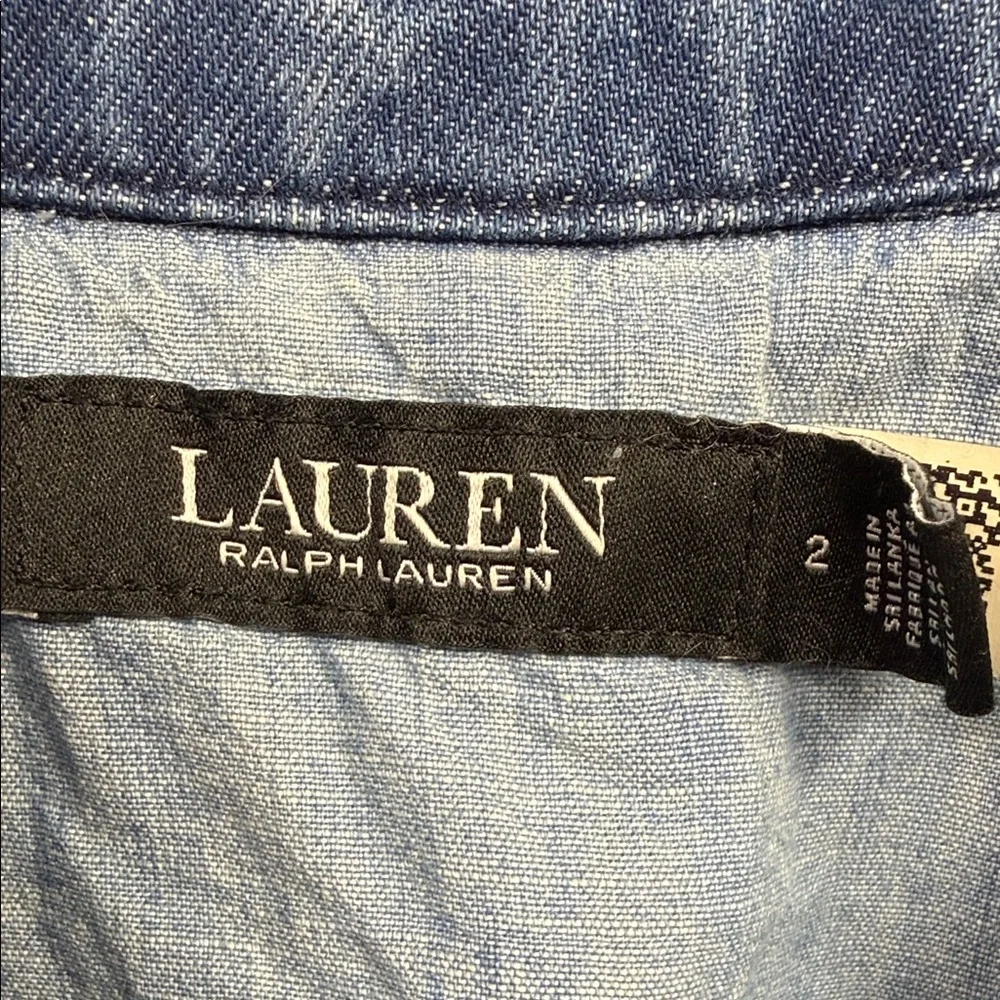 Ralph Lauren Classic Blue Denim Blazer - Picture 2 of 12